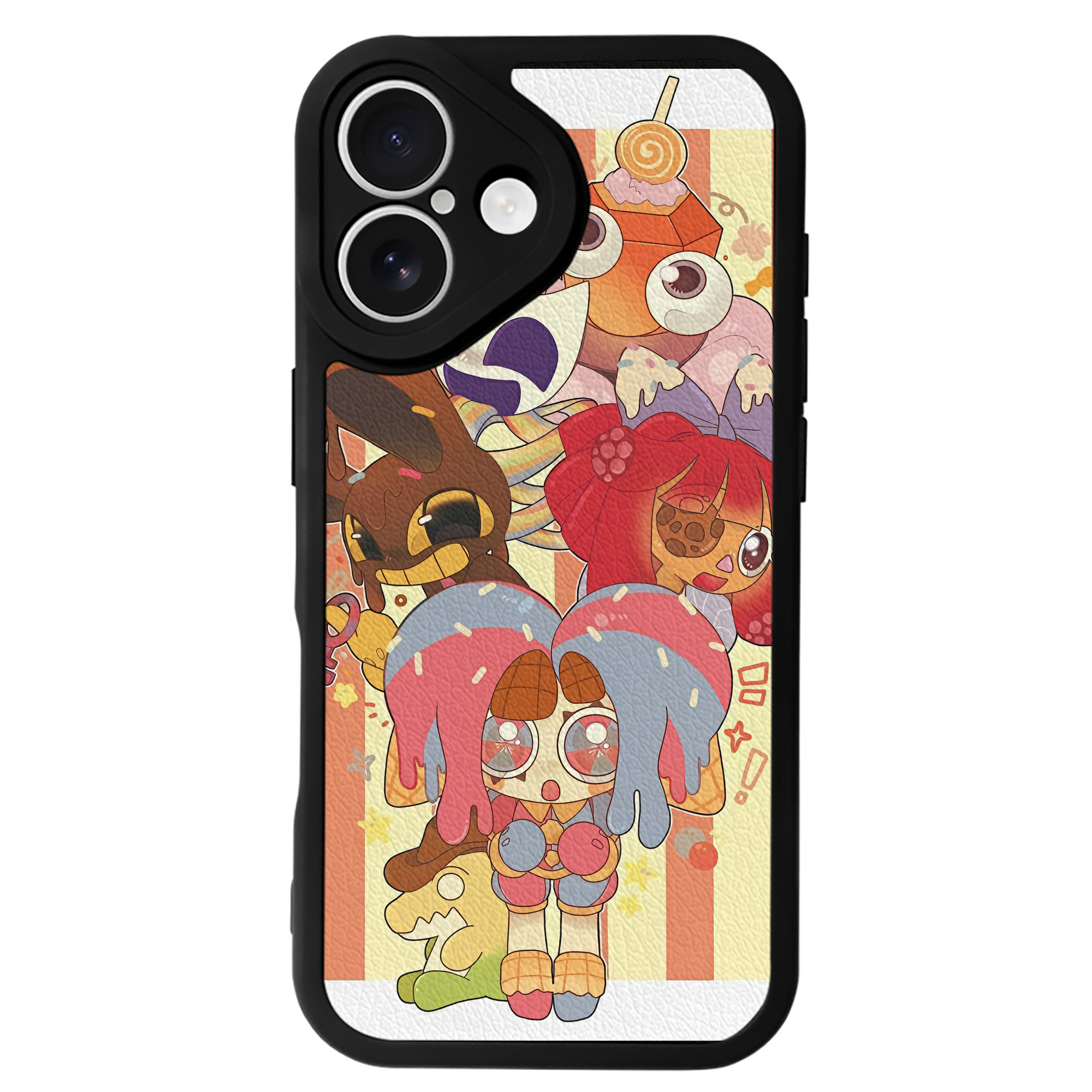 （画像用） アンパンマン Anpanman 【iPhone 16シリーズ対応】シリコンスマホケース（レザー調） 材質：シリコン